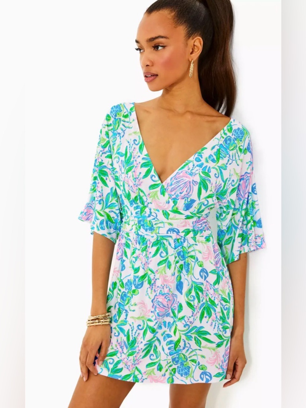 Lilly Pulitzer Parigi Skort Romper Size Large NWT